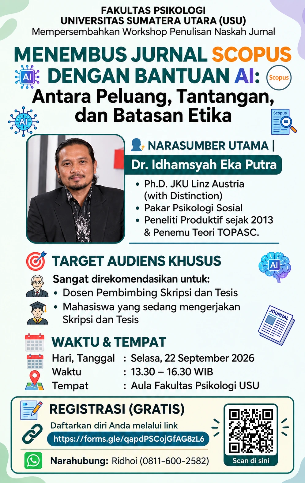 Menembus Jurnal Scopus dengan Bantuan AI: Antara Peluang, Tantangan, dan Batasan Etika